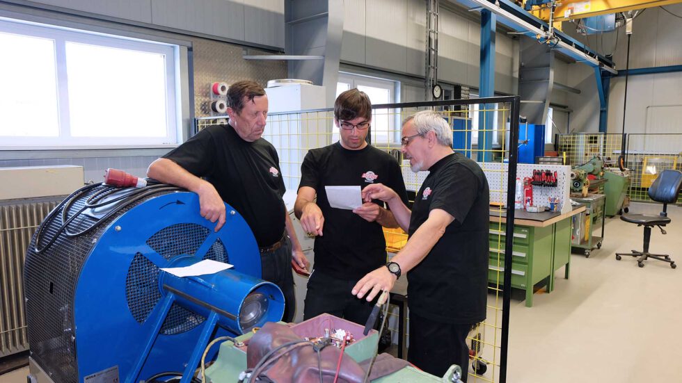 Elektromotoren Reparatur & Wartung LORENZ Elektromotoren und CNC